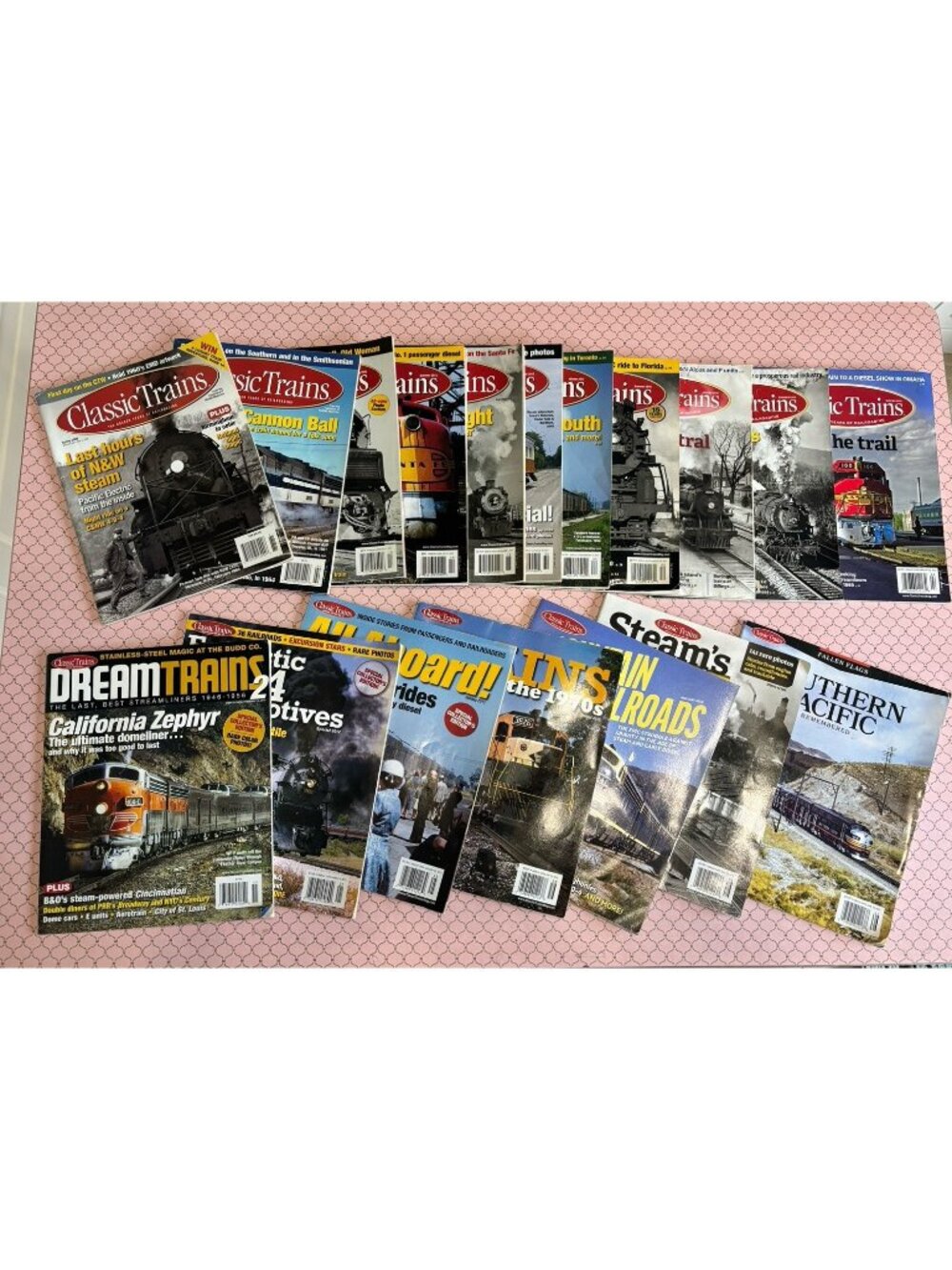 Classic Trains Magazines Mixed Lot of 18 2008 to 2019 w/Special Editions